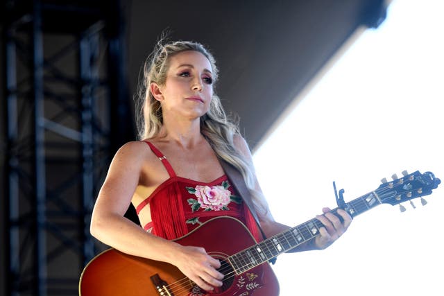 <p>Ashley Monroe performing during the 2019 Stagecoach Festival</p>