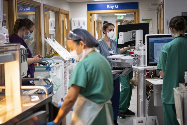 <p>The NHS has almost 40,000 nurse vacancies </p>
