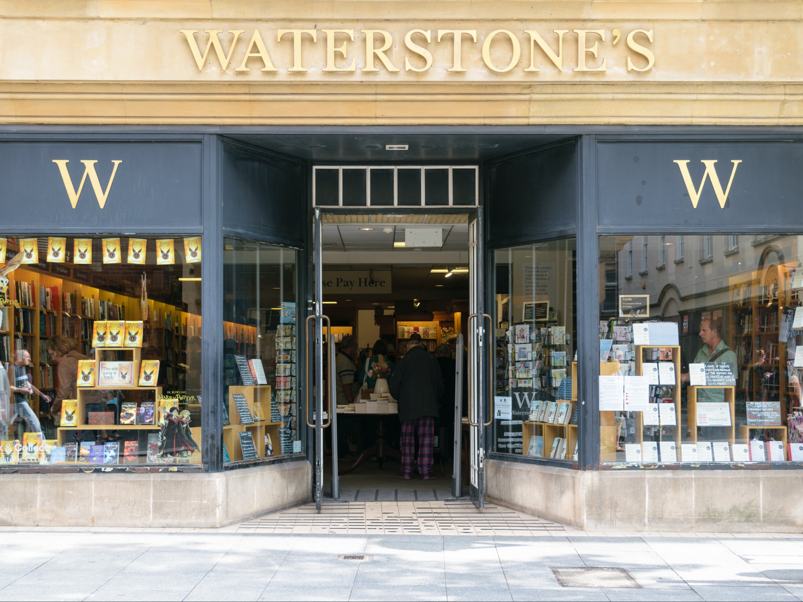 A Waterstones bookstore in Exeter