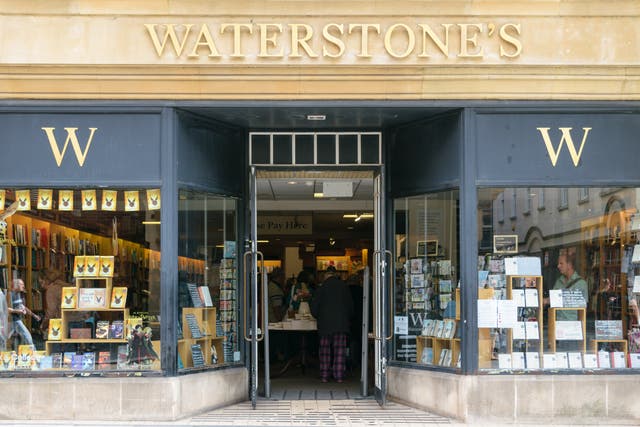 <p>A Waterstones bookstore in Exeter</p>