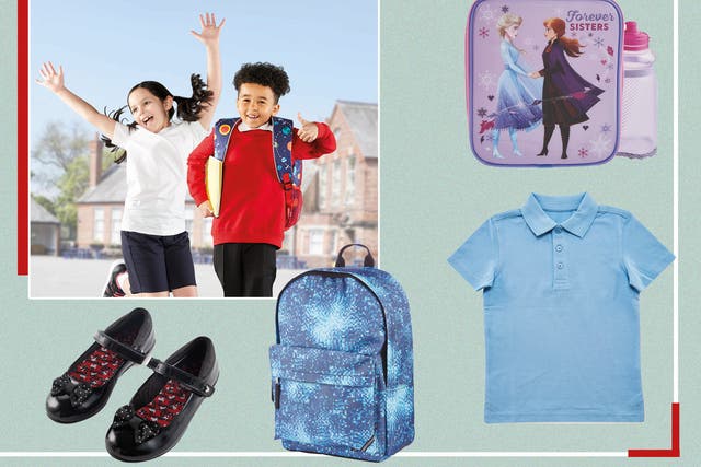 <p>The selection includes everything your child will need, from shirts to shoes</p>