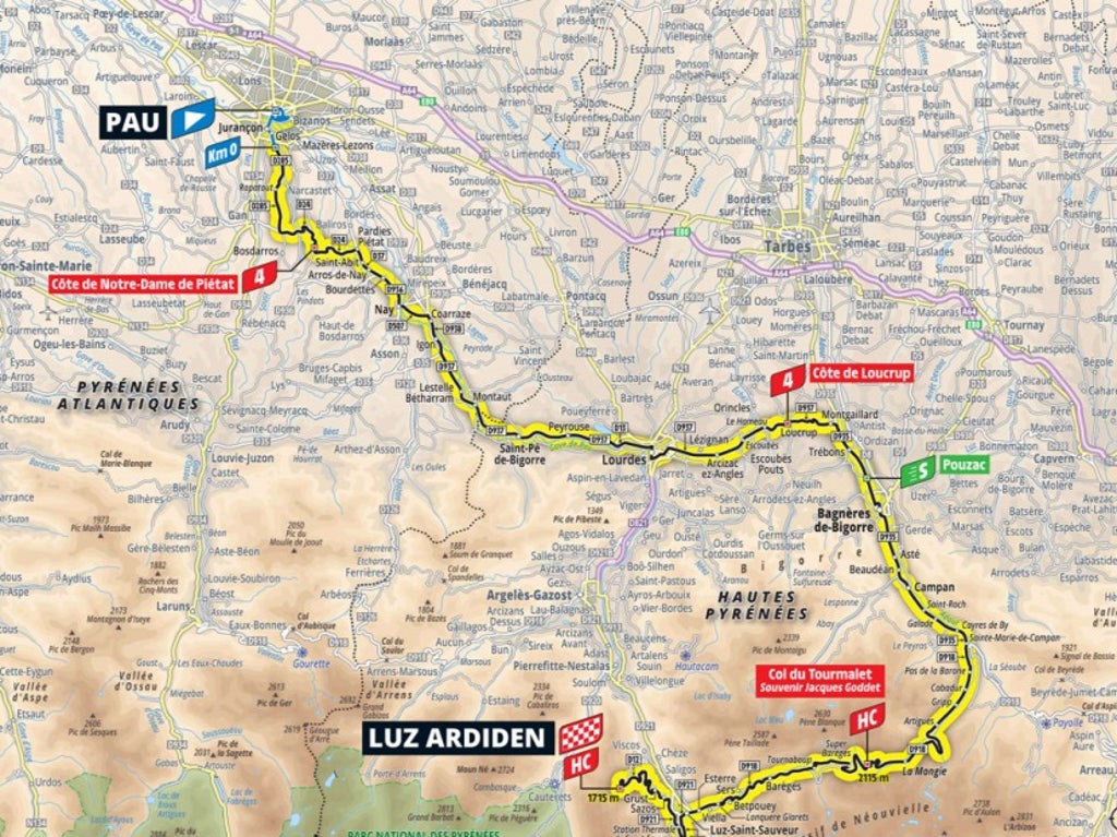 Tour de France 2021: Stage 18 preview, route map,…