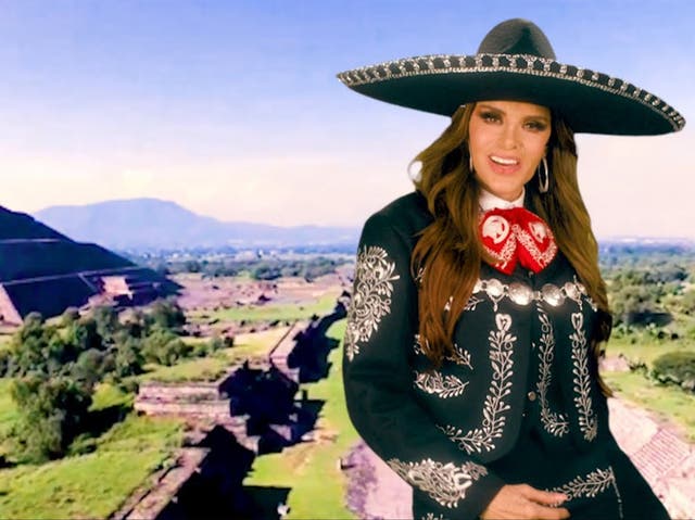 <p>Méndez asegura contar con evidencia de su extraña reunión con este personaje de la cultura mesoamericana</p>