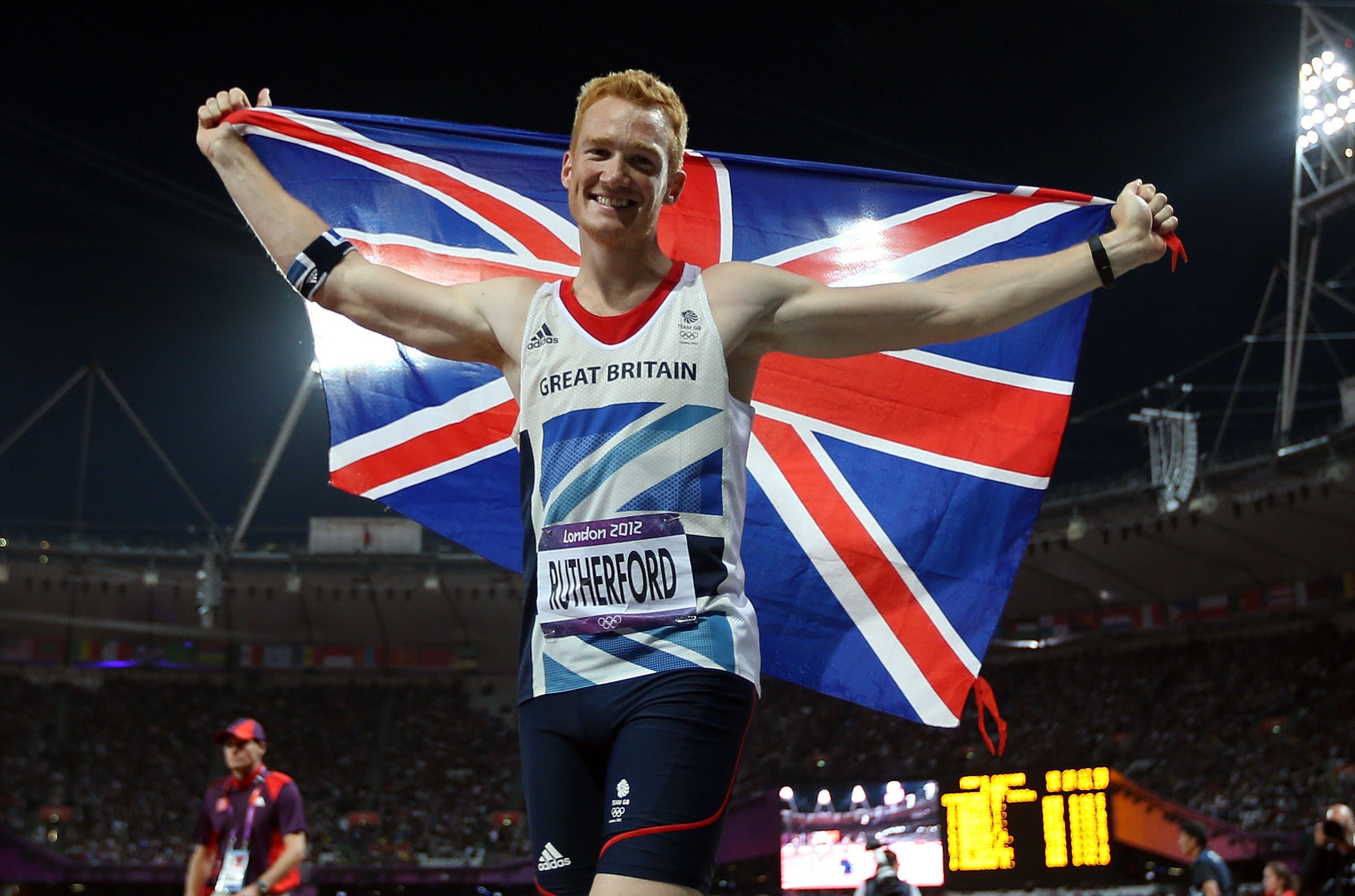 Greg Rutherford was inspired by the home crowd at London 2012