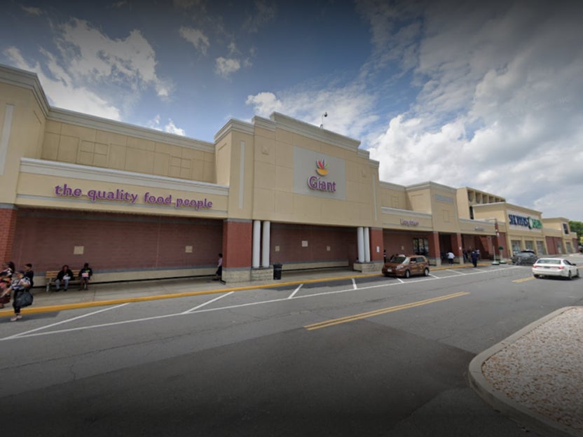 Police were called to a Giant Food’s store in northwest Baltimore located on 6600 block of Reisterstown Road