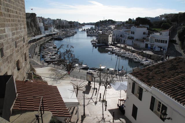 <p>Distant dream: Ciutadella in western Menorca</p>
