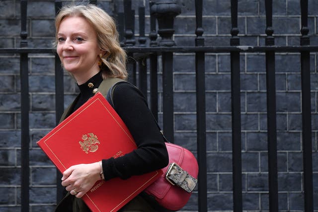 <p>Trade Secretary Liz Truss ordered arms sales to resume on the basis that evidence of war crimes was too varied to constitute a pattern</p>