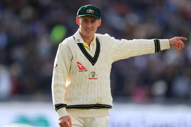 <p>Marnus Labuschagne believes Australia's batsmen will be well-equipped for England's pace bowlers (Mike Egerton/PA)</p>