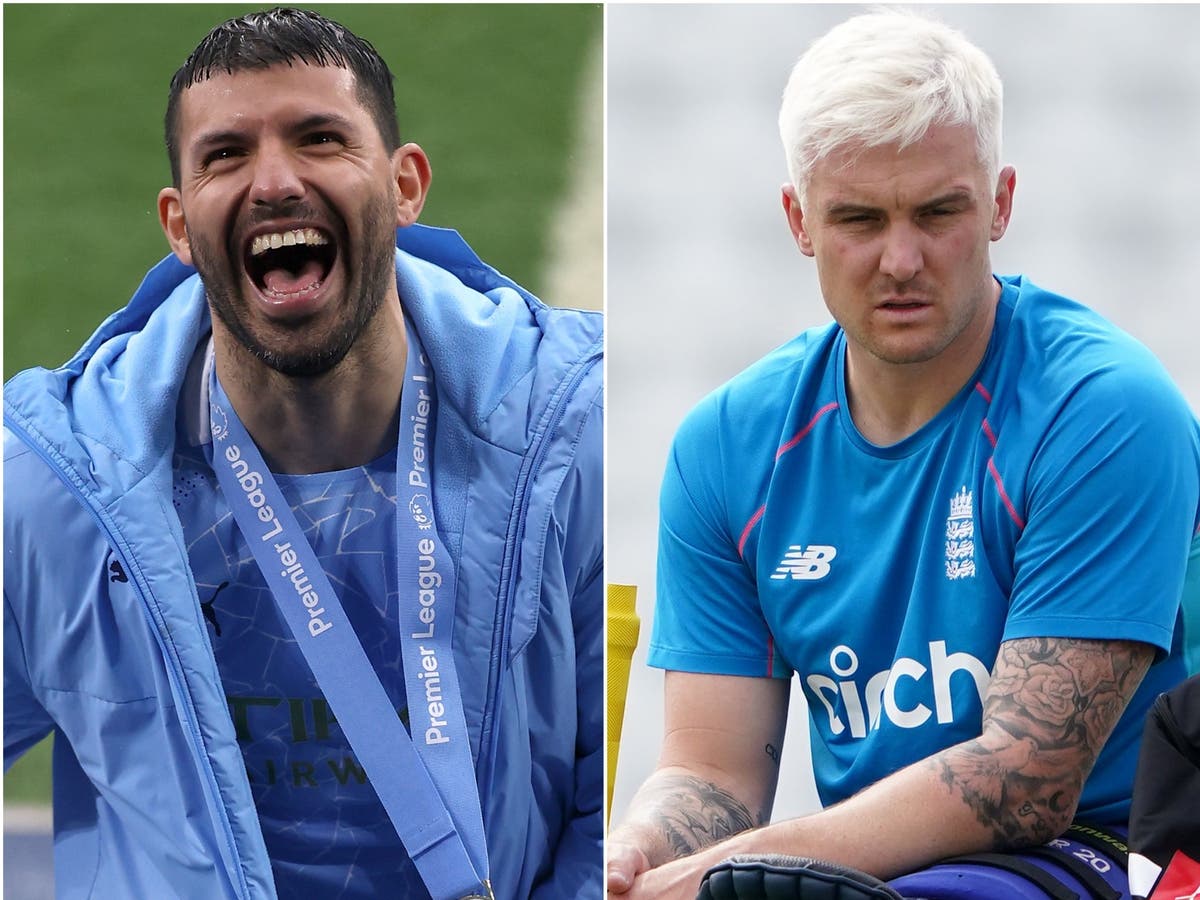 City&rsquo;s Aguero shirt tribute and blond cricketers &ndash; Wednesday&rsquo;s sporting social