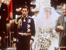 Prince Charles and Princess Diana’s wedding cake slice sold for £1,850