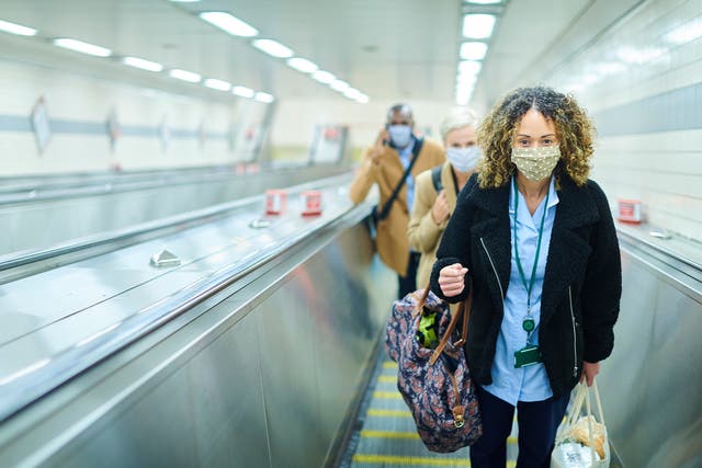 <p>Passengers will still be required to wear masks on Transport for London services</p>