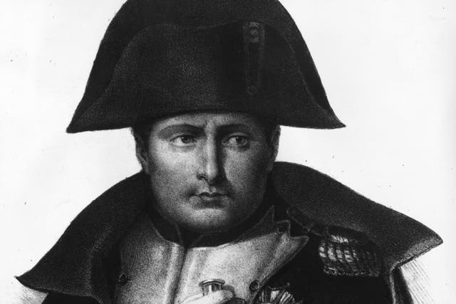 <p>A painting of Bonaparte from around 1810</p>