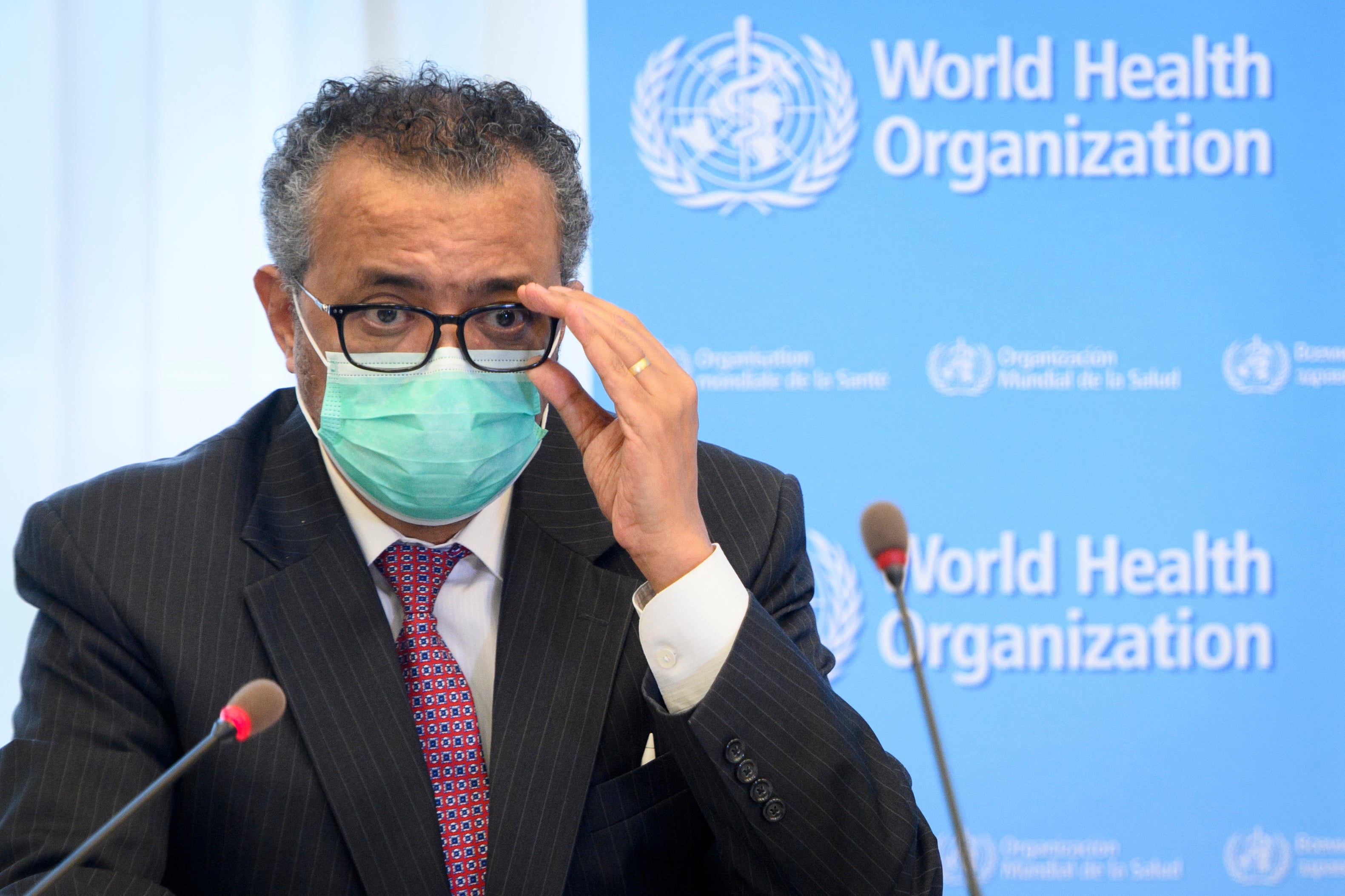 File: WHO chief Tedros Adhanom Ghebreyesus has earlier said that getting raw data from China had been a challenge