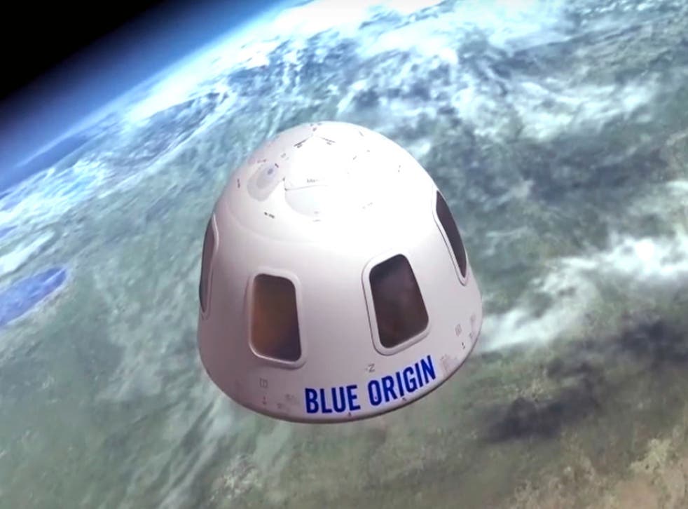 <p>VIAJE ESPACIAL-BLUE ORIGIN</p>