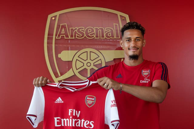 <p>William Saliba joined Arsenal two summers ago</p>