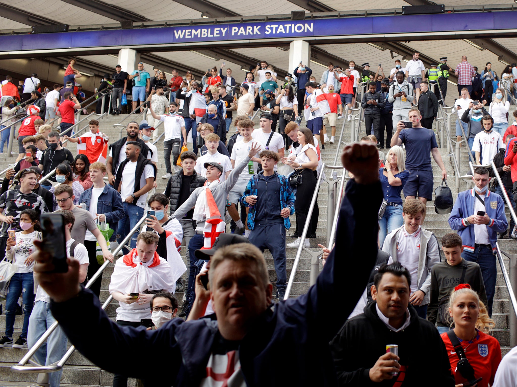 Up to 180,000 fans bought tickets to the Euro 2020 semi-finals and final at Wembley