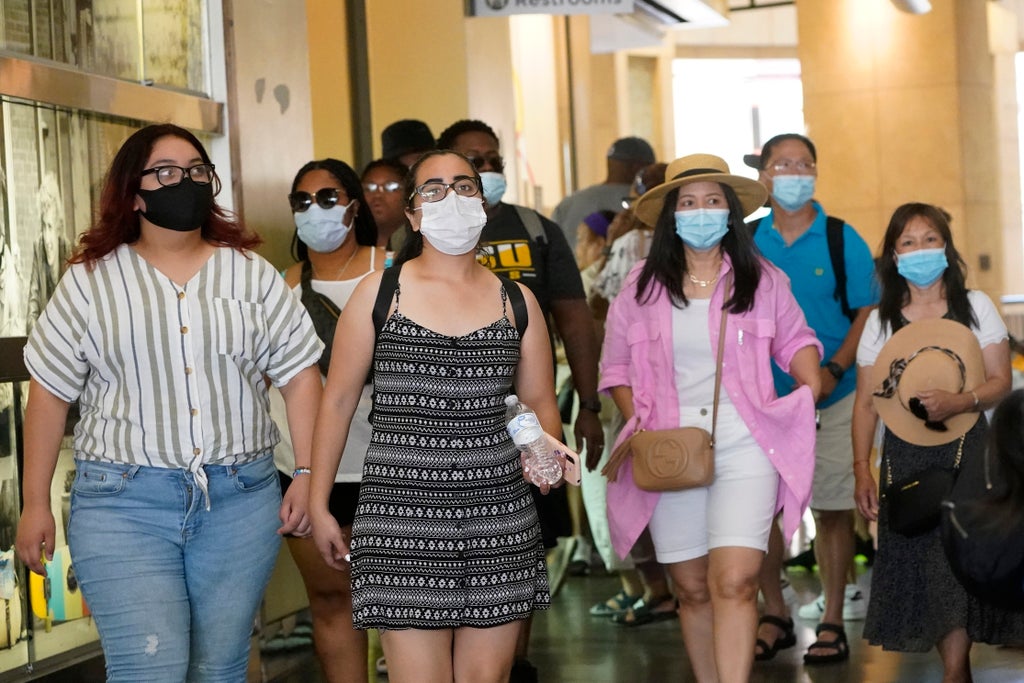 Los Angeles hopes new mask mandate will reverse virus spike Los Angeles County Sonoma Berkeley ABC Covid