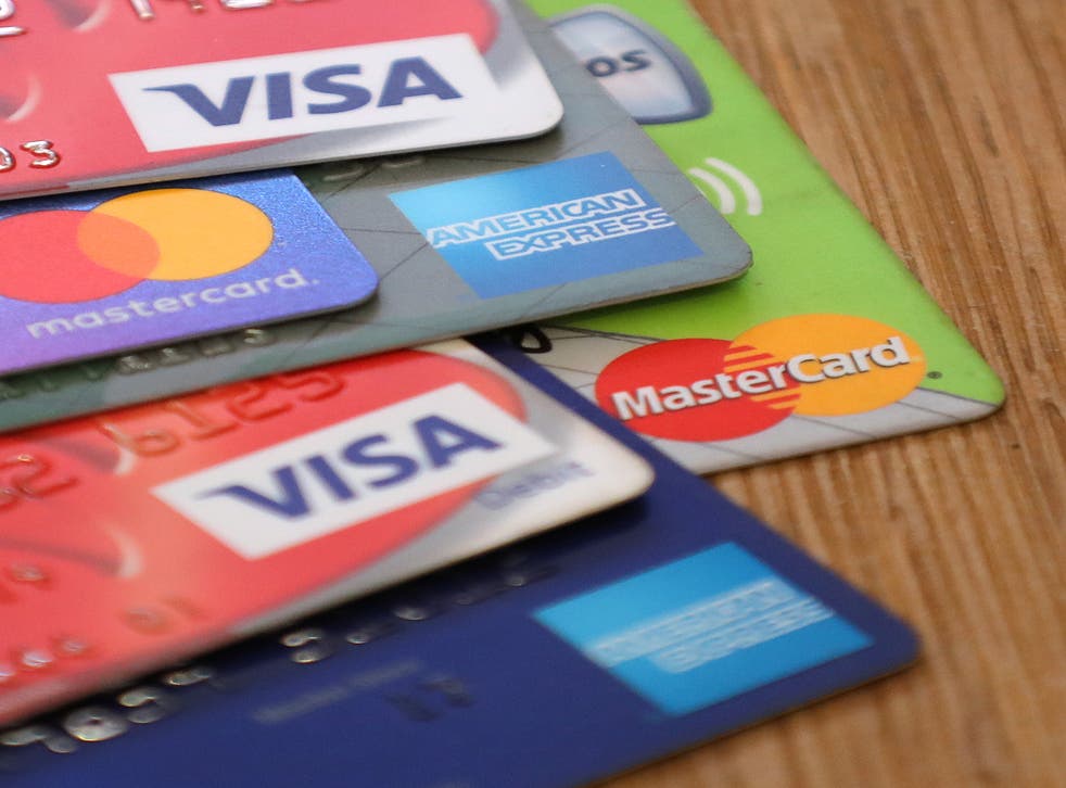 A selection of payment cards