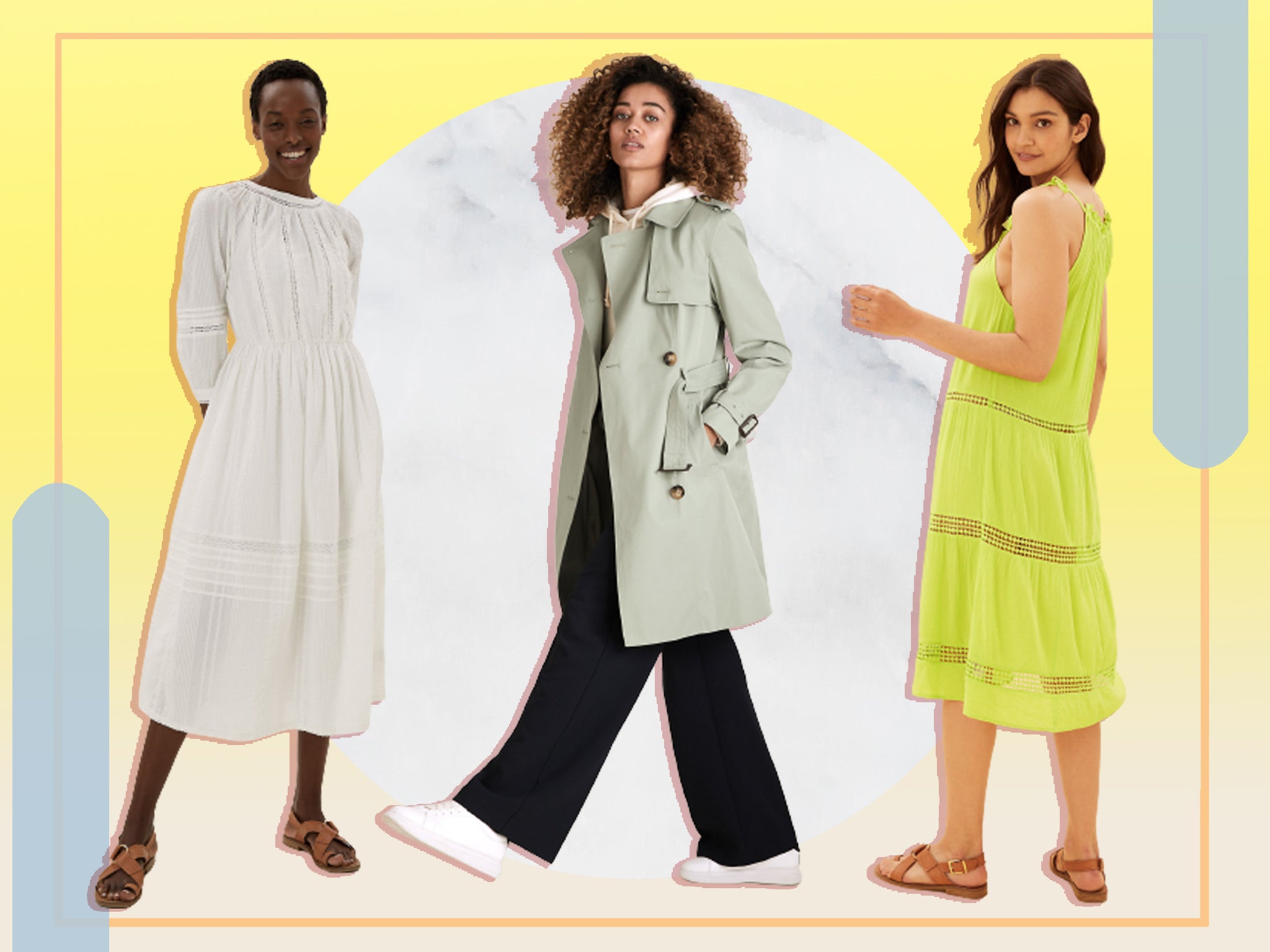 From summer dresses to trench coats, now’s your chance to bag a bargain