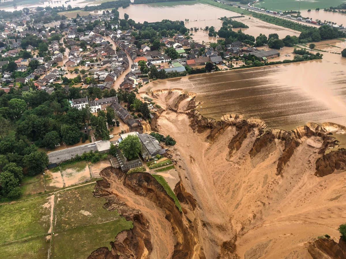 Warning UK could ‘easily’ see catastrophic floods on scale of Germany’s deadly deluge