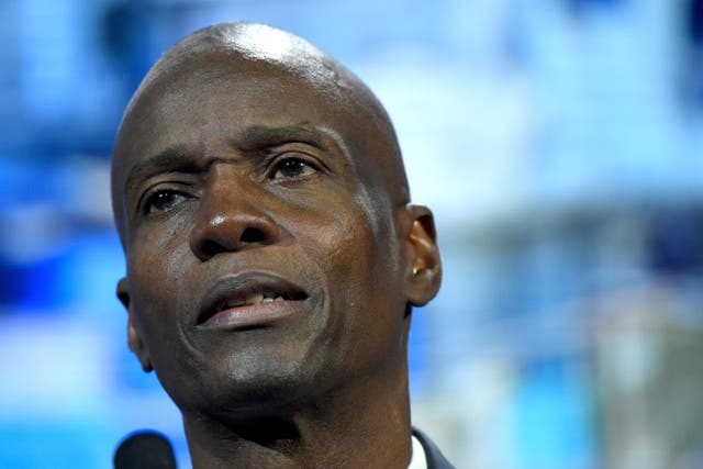 <p>Haiti’s president Jovenel Moise was assassinated last week</p>