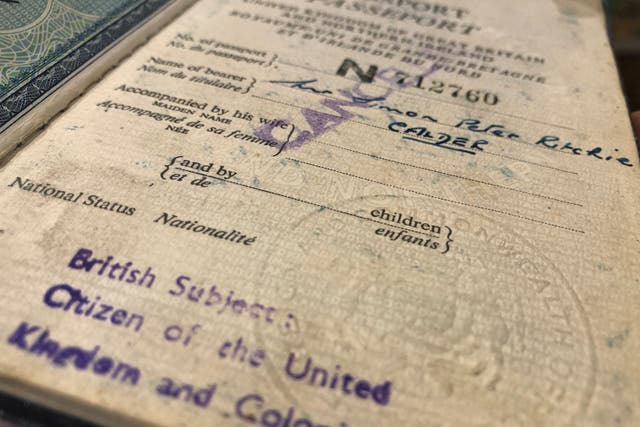 <p>Going places: a 1970s passport</p>