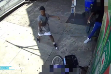 NYPD releases footage of man on Citi bike being shot dead by young killer in broad daylight
