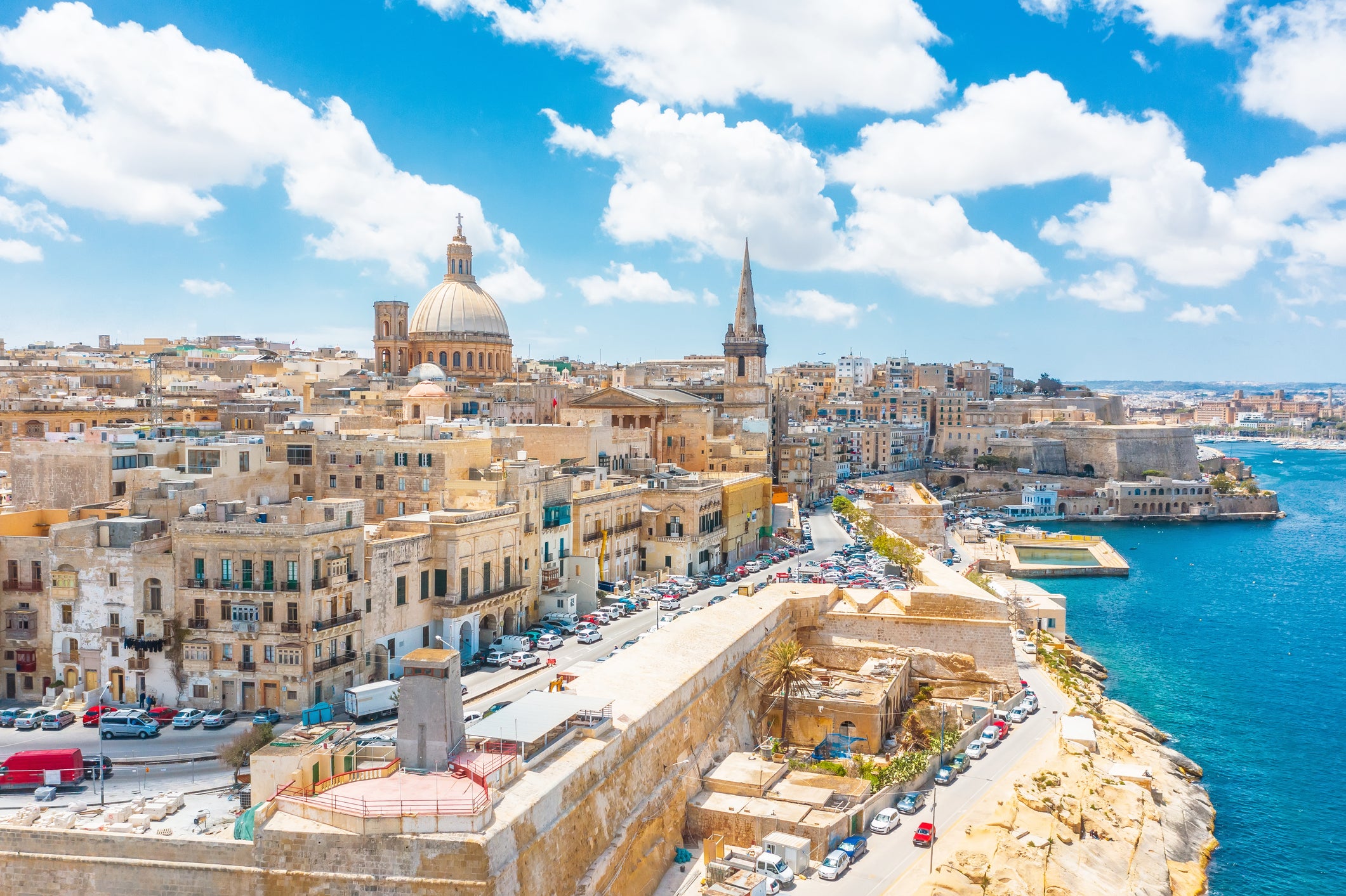 Cross purposes: A Christmas holiday in Malta, flying from Manchester for a week, costs £258 including flights and B&B accommodation