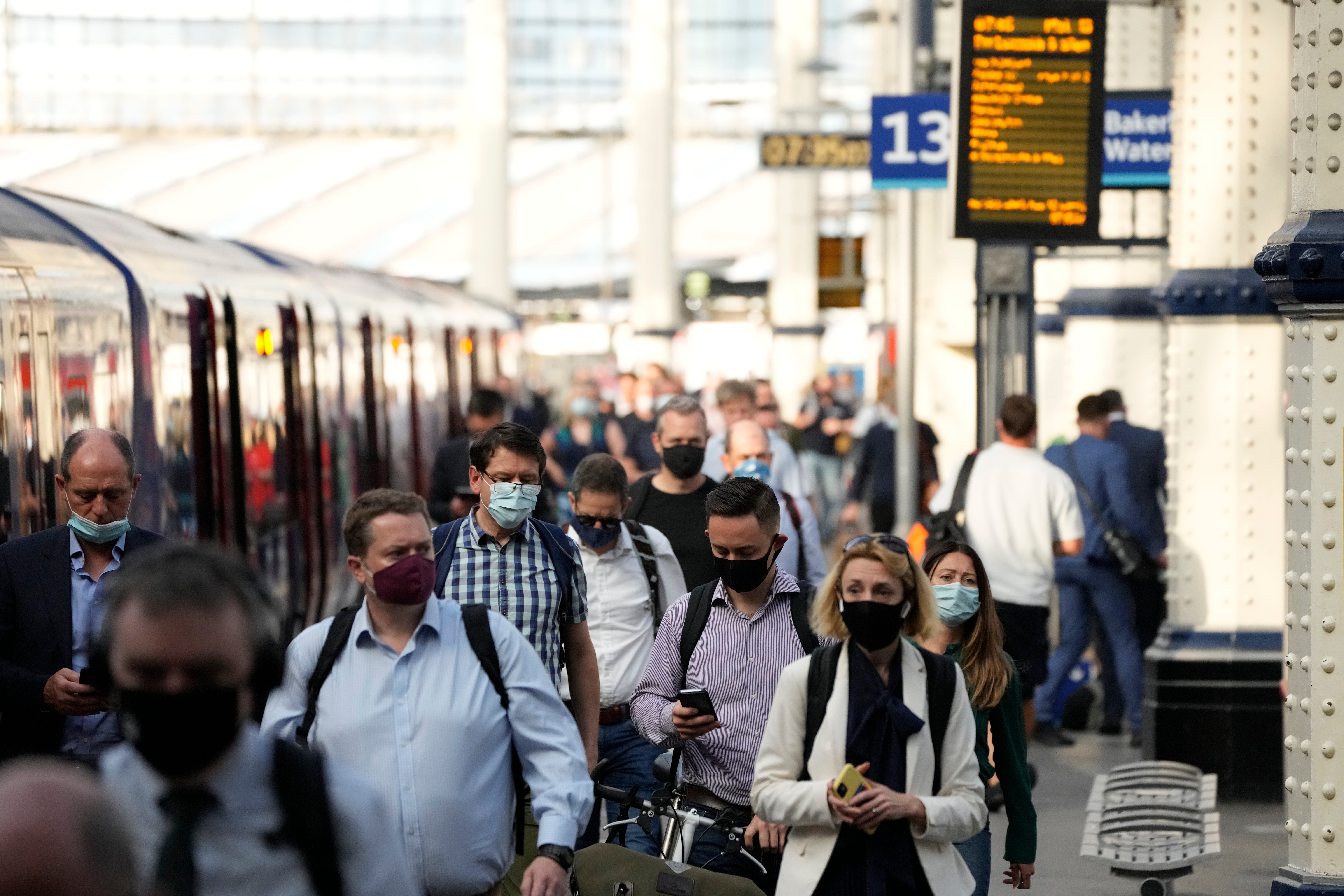 Face masks will still be mandatory on Transport for London services after Monday
