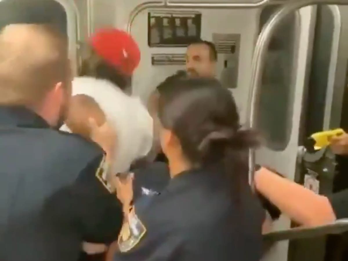 Police tase Black man who allegedly held subway gate open for fellow passenger