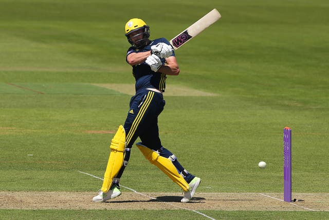 Hampshire's James Vince continued his outstanding form
