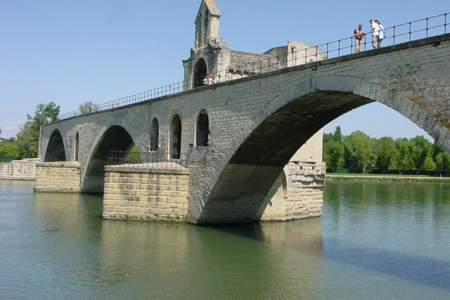 <p>Bridge too far: Avignon in southern France</p>