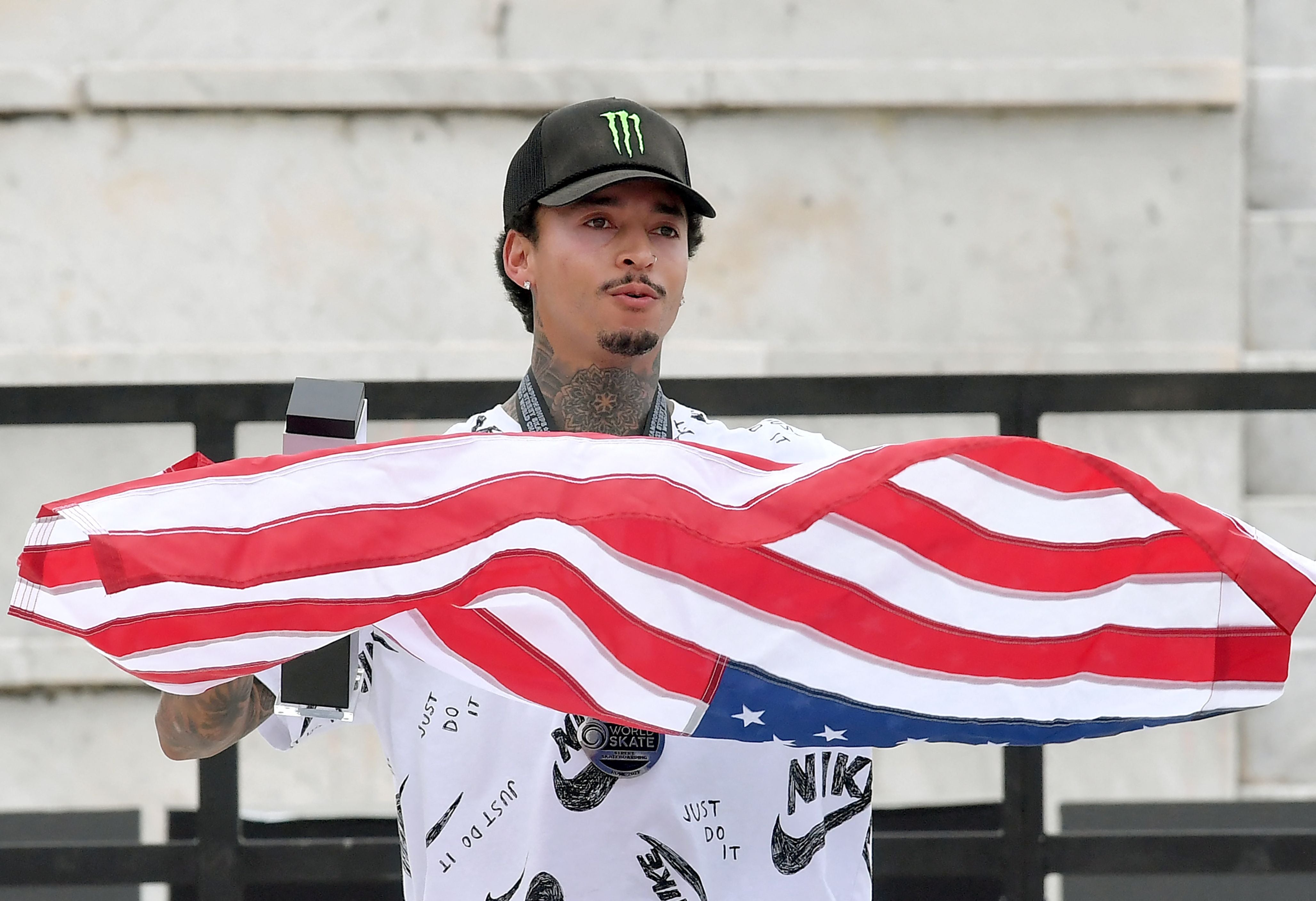 Nyjah Huston Who is Team USA star skateboarder at Tokyo Olympics ? The Independent pic