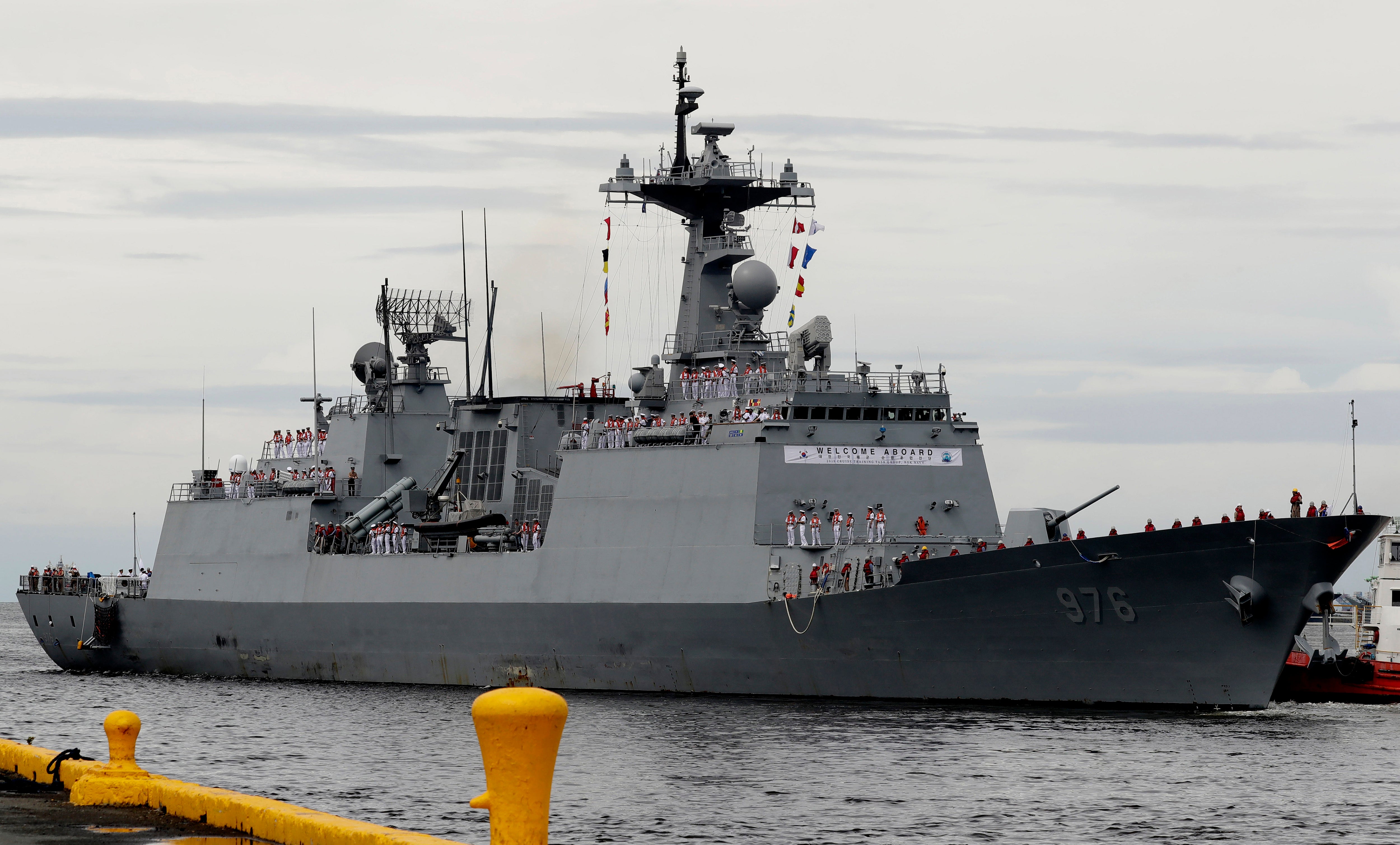 South Korean Gov't Apologizes Over Virus-stricken Destroyer Joint ...