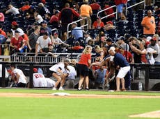 Washington Nationals Park shooting: Four people shot outside baseball stadium