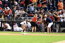 Washington Nationals Park shooting: Four people shot outside baseball stadium