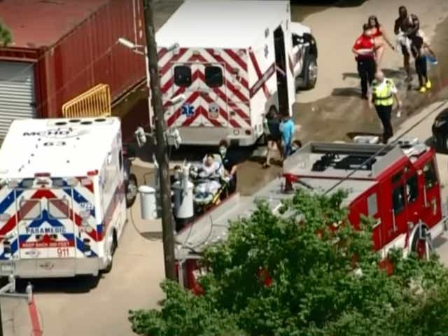 <p>A chemical leak at a Six Flags waterpark in Houston, Texas led to more than 60 people being treated and a hazmat unit being sent to the park to decontaminate visitors</p>