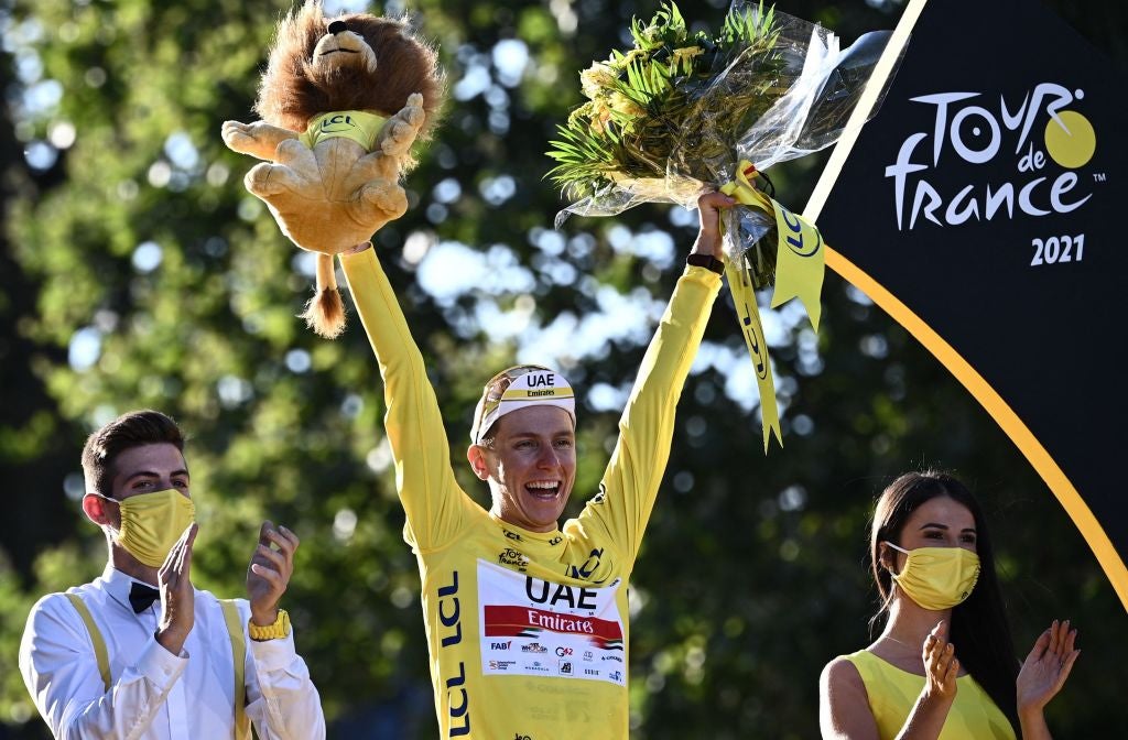 The Slovenian has retained his Tour de France title