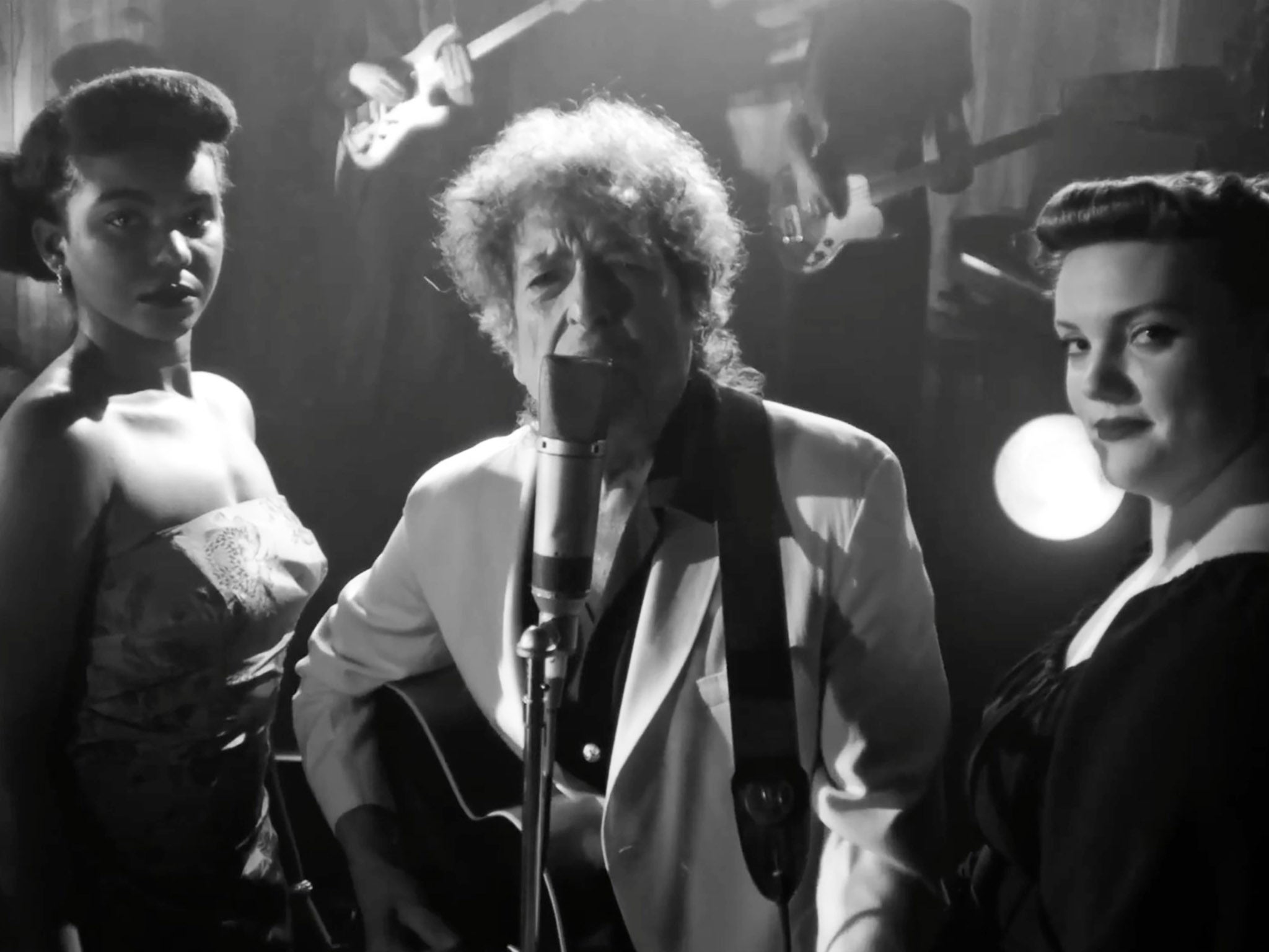 Bob Dylan during his ‘Shadow Kingdom’ live-stream