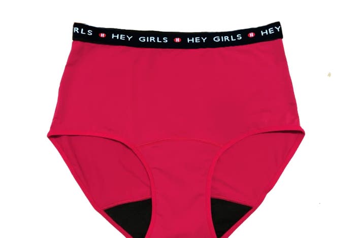 Hey Girls super soft red cherry period pants indybest