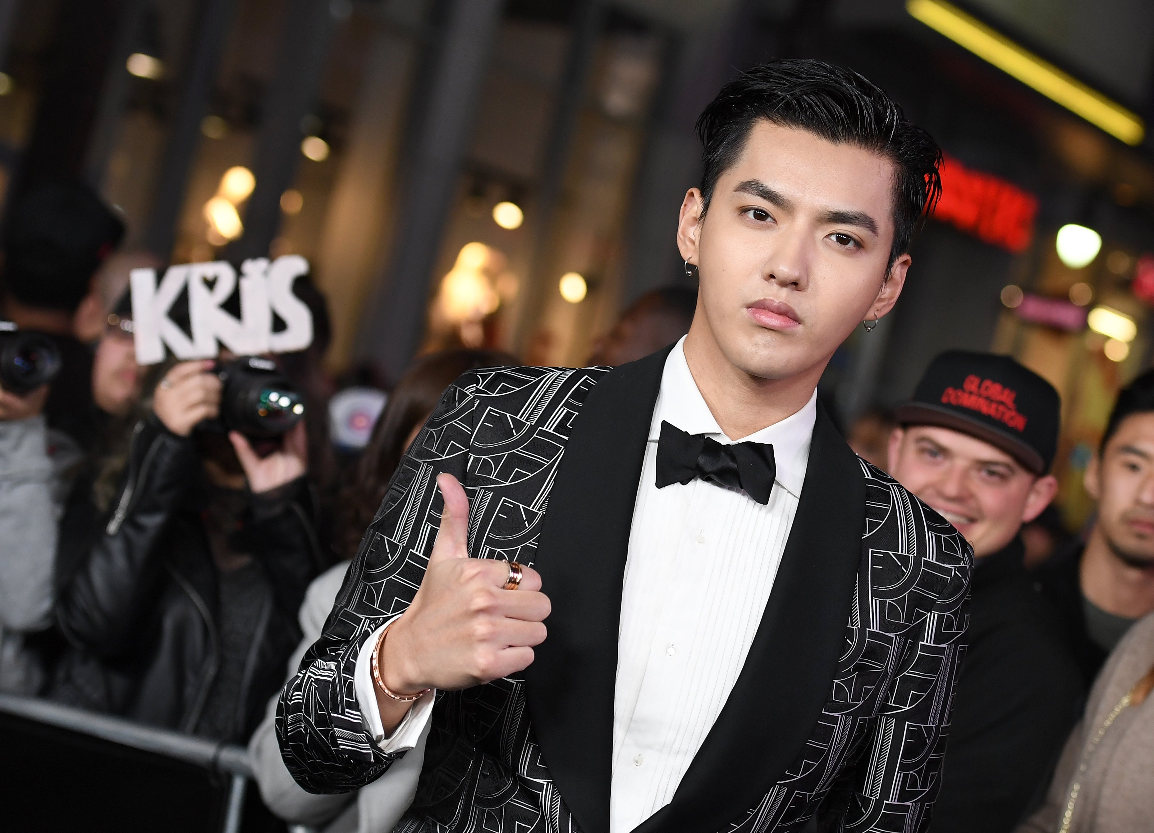 Kris Wu attends the premiere of xXx: Return Of Xander Cage in 2017
