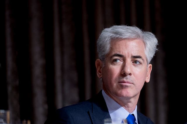<p>Billionaire investor William Ackman appears for a speech at the Economic Club of New York at the New York Hilton Midtown in New York</p>
