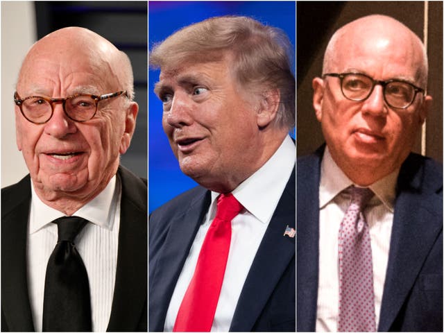 <p>Author Michael Wolff has said that Fox News owner Rupert Murdoch “hates” former President Donald Trump but “loves” the money he brings Fox News. </p>