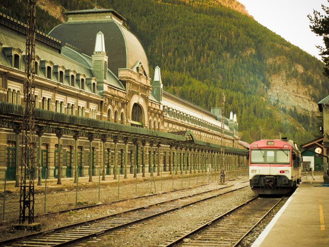 <p>Canfranc train station</p>