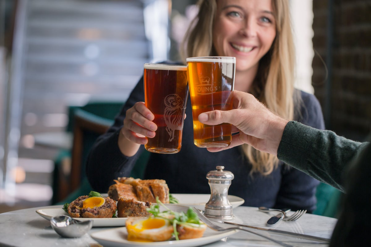 Pub group Young’s toasts bumper sales year despite rising costs and poor weather