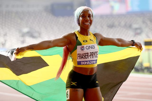 <p>Shelly-Ann Fraser-Pryce returned to the top of the sprinting game with her world title in the 100m in 2019</p>