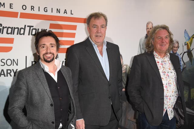 <p>Richard Hammond, Jeremy Clarkson and James May are returning for a new series of The Grand Tour</p>