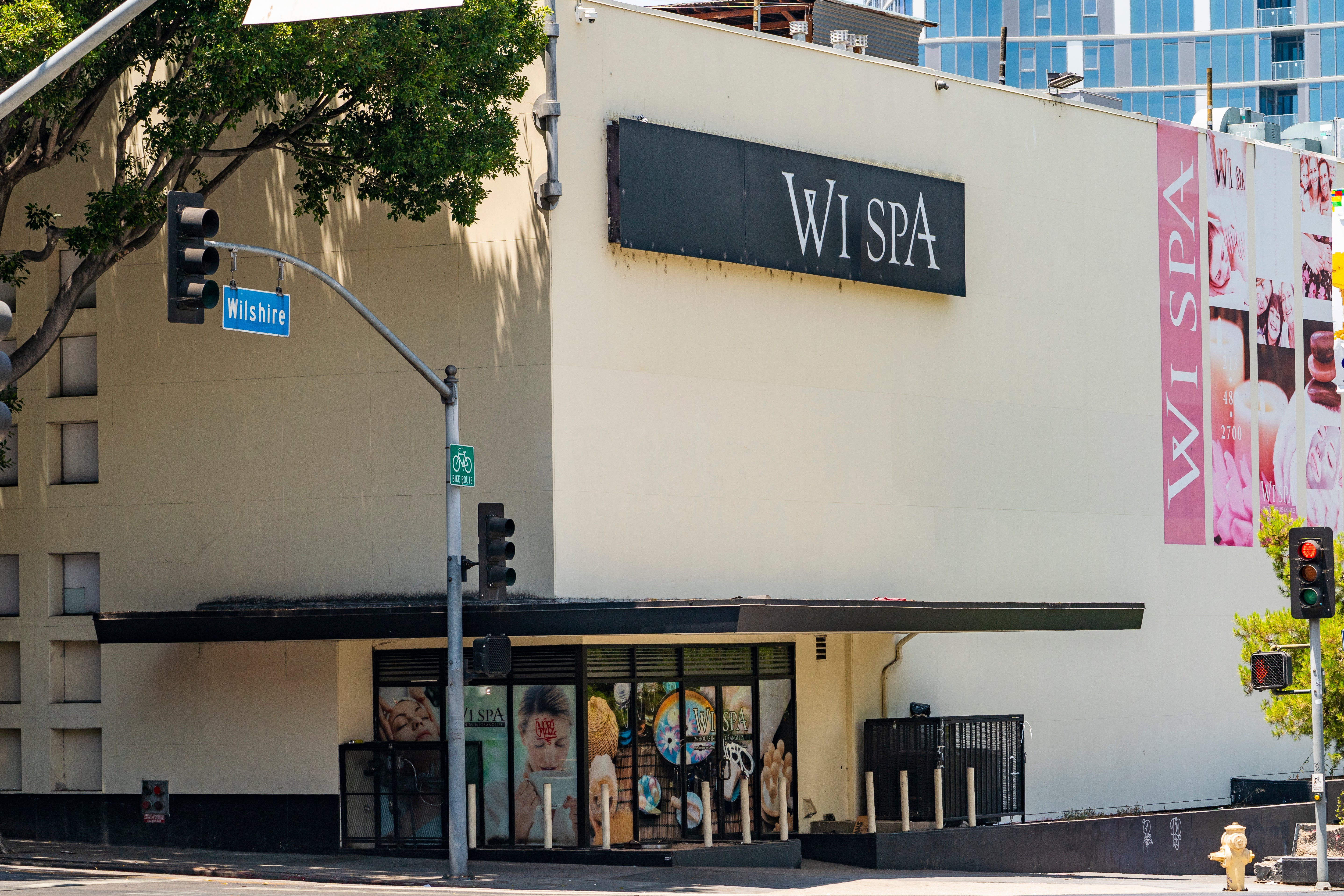 The Wi Spa in Los Angeles’ Koreatown has seen violent clashes over its trans-inclusive policies.