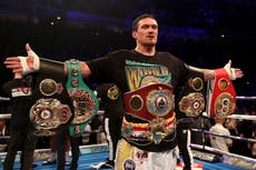 Oleksandr Usyk will give Anthony Joshua ‘a lot of problems’, Frank Warren predicts