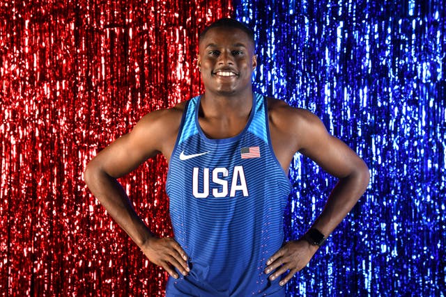 <p>Track & field athlete Christian Coleman poses for a portrait during the Team USA Tokyo 2020 Olympics shoot on November 19, 2019 in West Hollywood, California.</p>